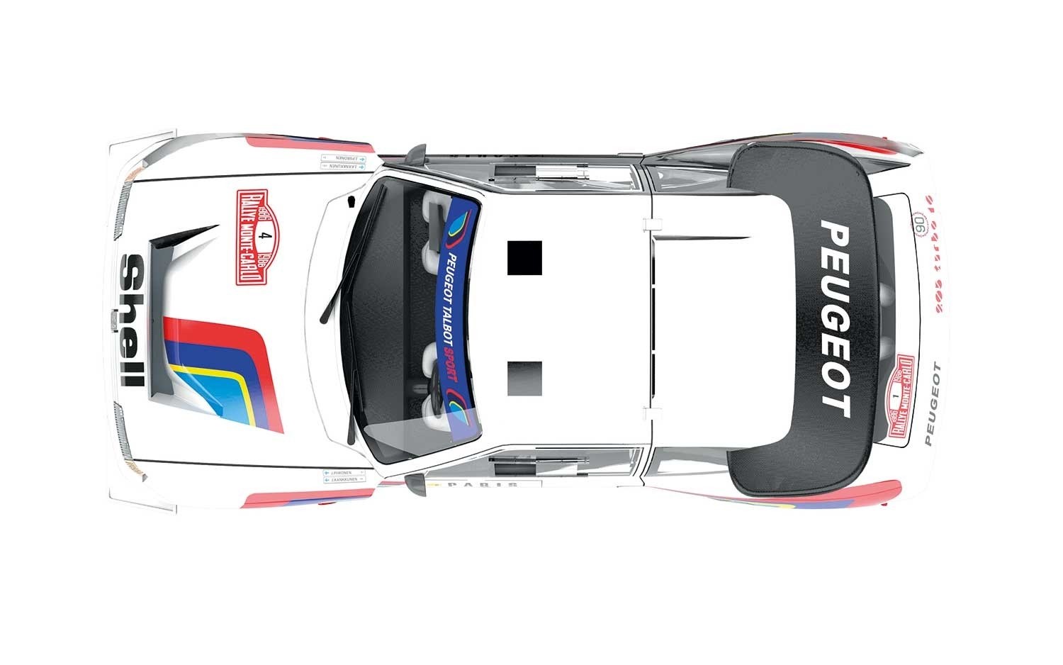 Scalextric Peugeot 205 T16