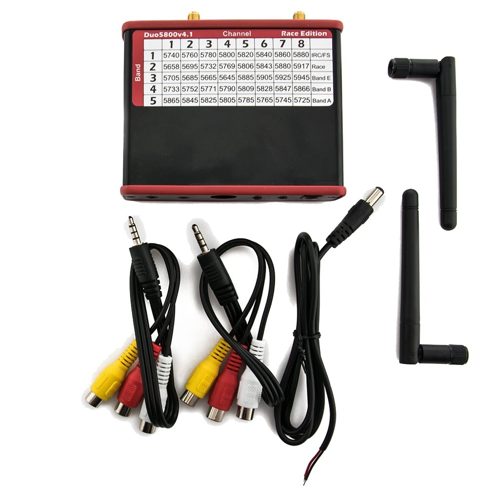 Immersion Duo5800 5.8GHz A / V Race Band-mottagare