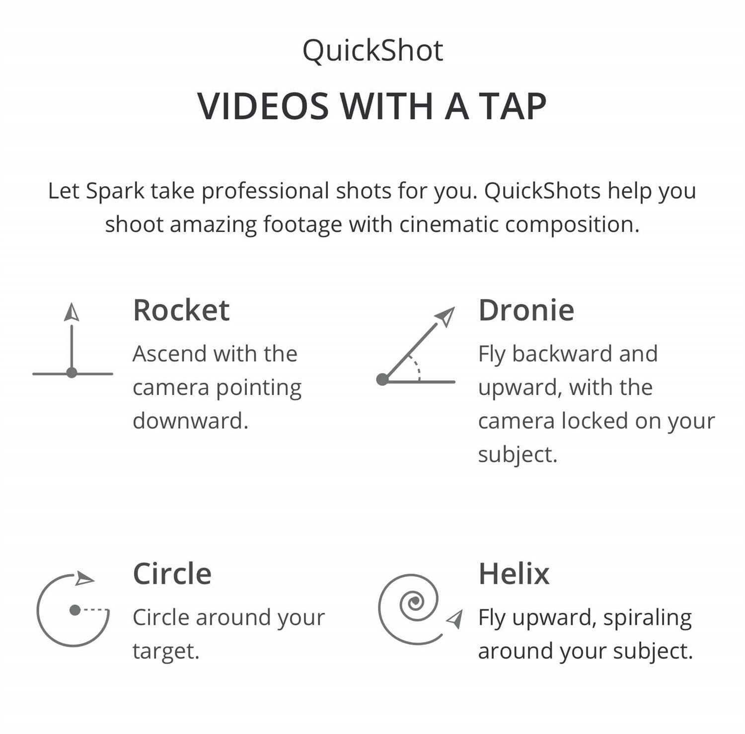 DJI Spark RTF Controller Combo Alpine White