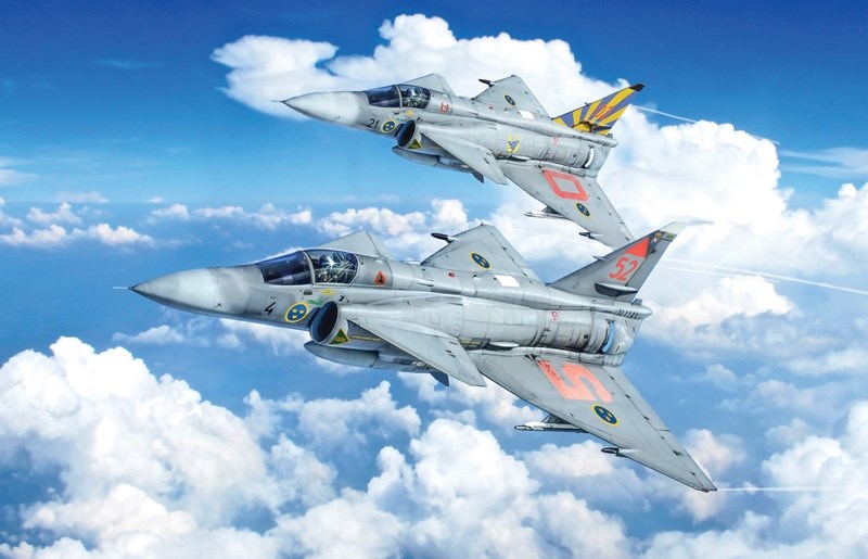 ITALERI 1:48 - Saab JA 37 / AJ 37 Viggen