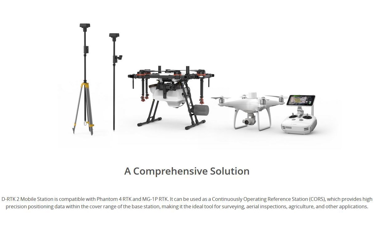 DJI D-RTK 2 GNSS Mobilstation