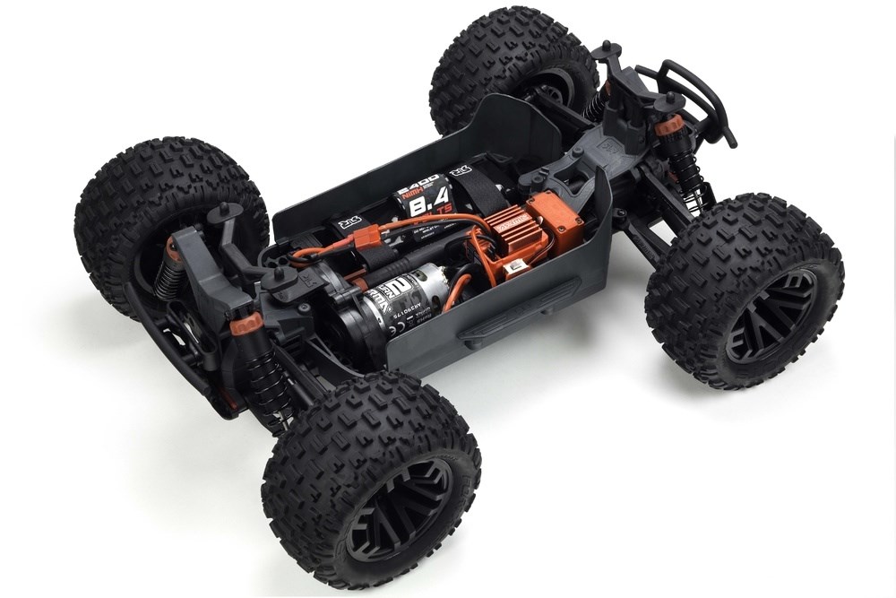 ARRMA Granite Mega 4x4 Brushed Monster Red - RTR