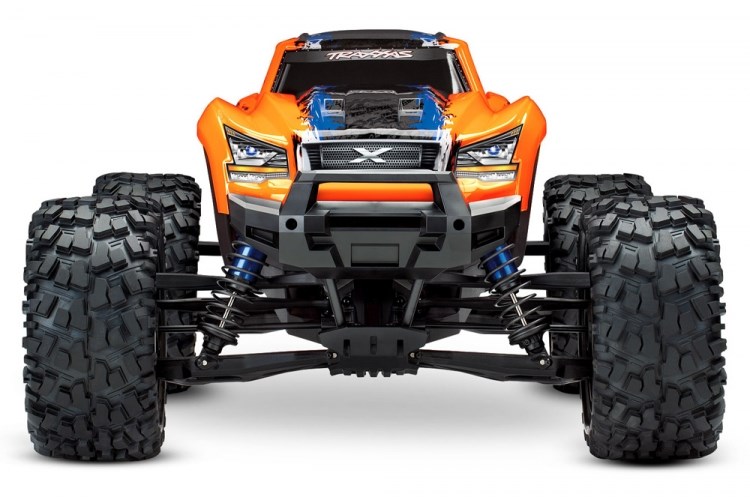 Traxxas X-Maxx 8S Borstls 4WD TSM Orange-X