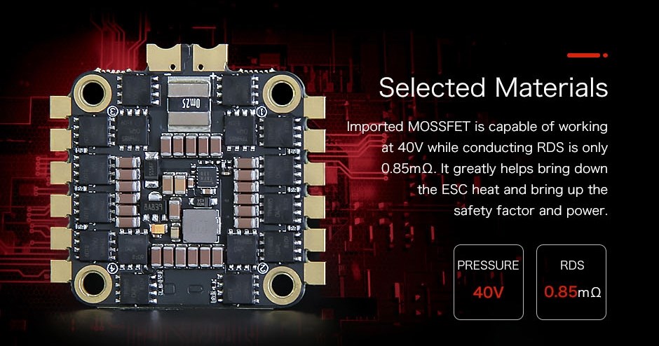 T-Motor F55A Pro II 4in1 ESC 3-6S