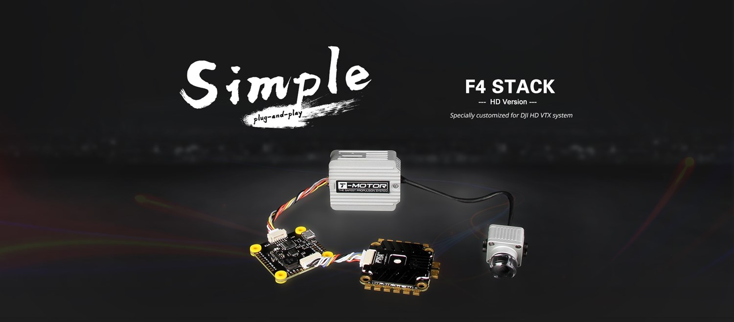 T-Motor F55A PRO II + F4 HD Stack
