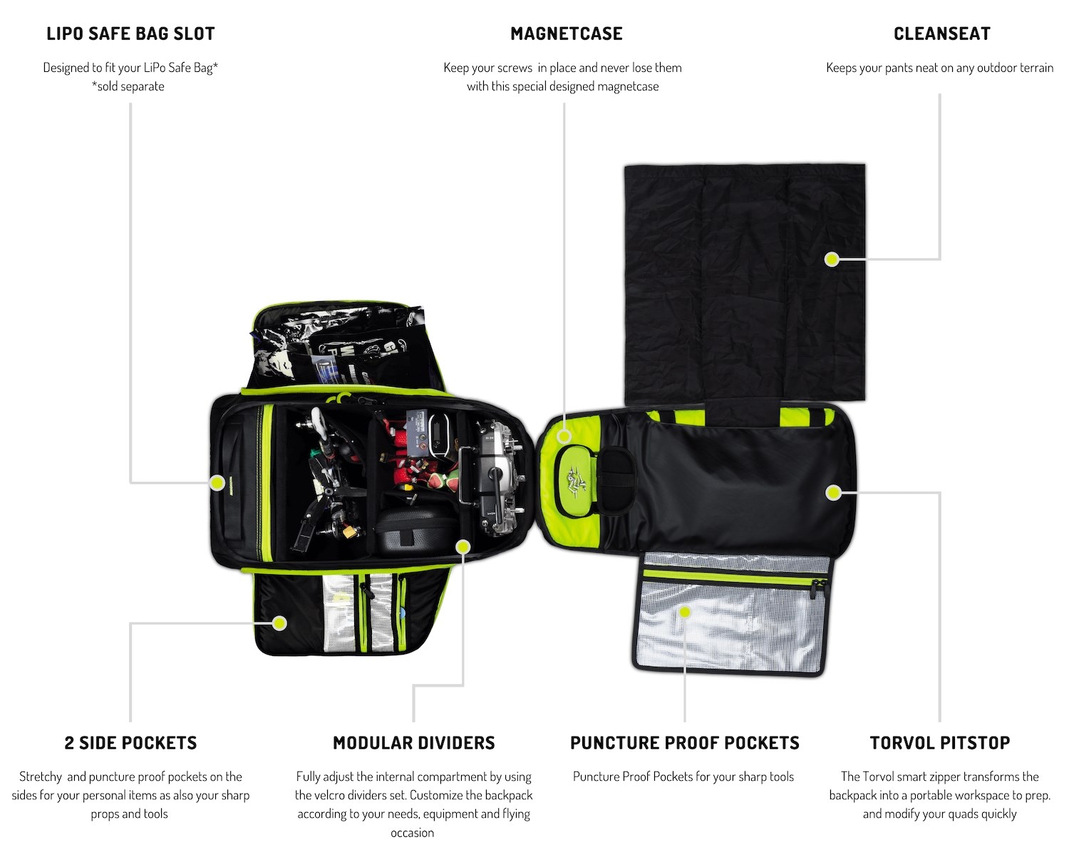 Torvol Quad Pitstop Backpack Pro