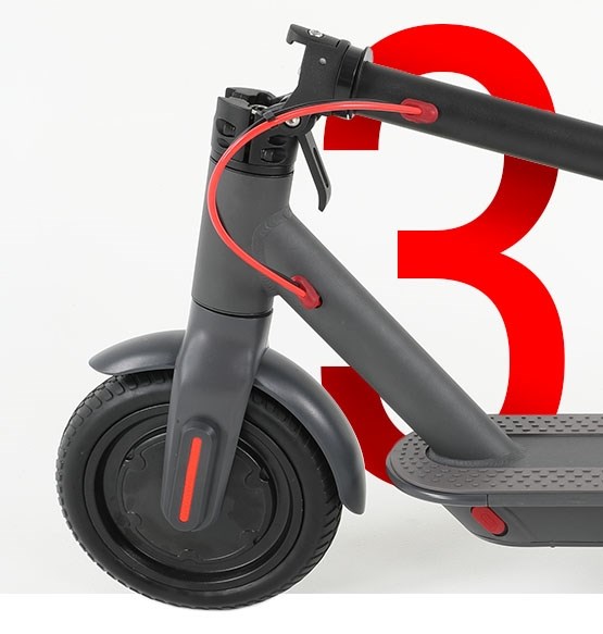 ClassyWalk S200 elscooter - svart