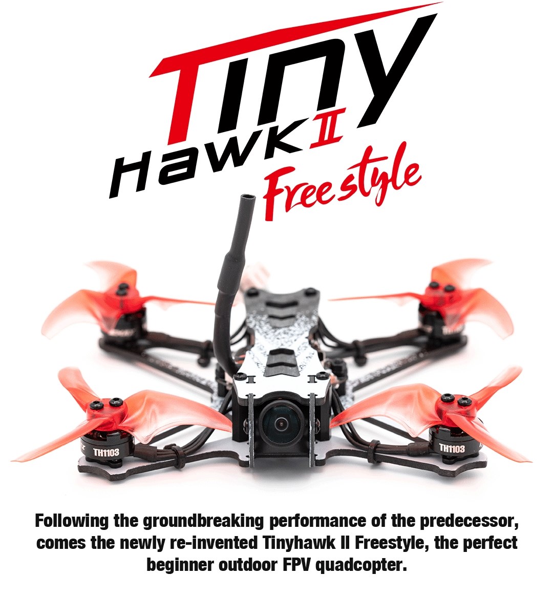 EMAX Tinyhawk II Freestyle 2S FPV BNF