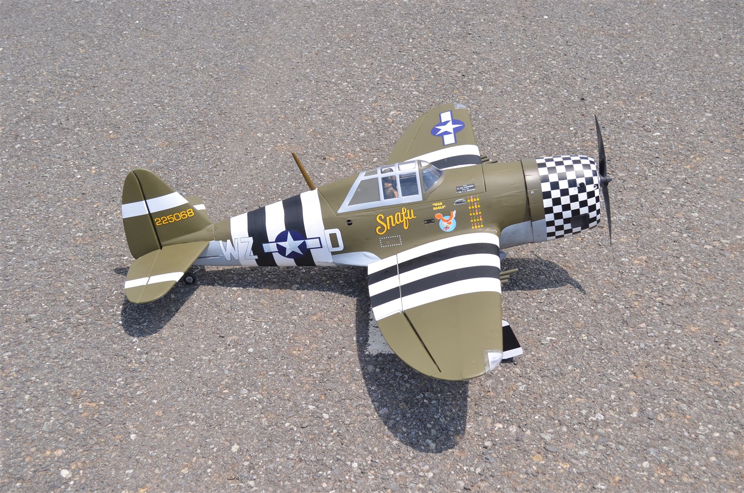 Seagull Master Kit P-47 Thunderbolt 1.6 m - KIT