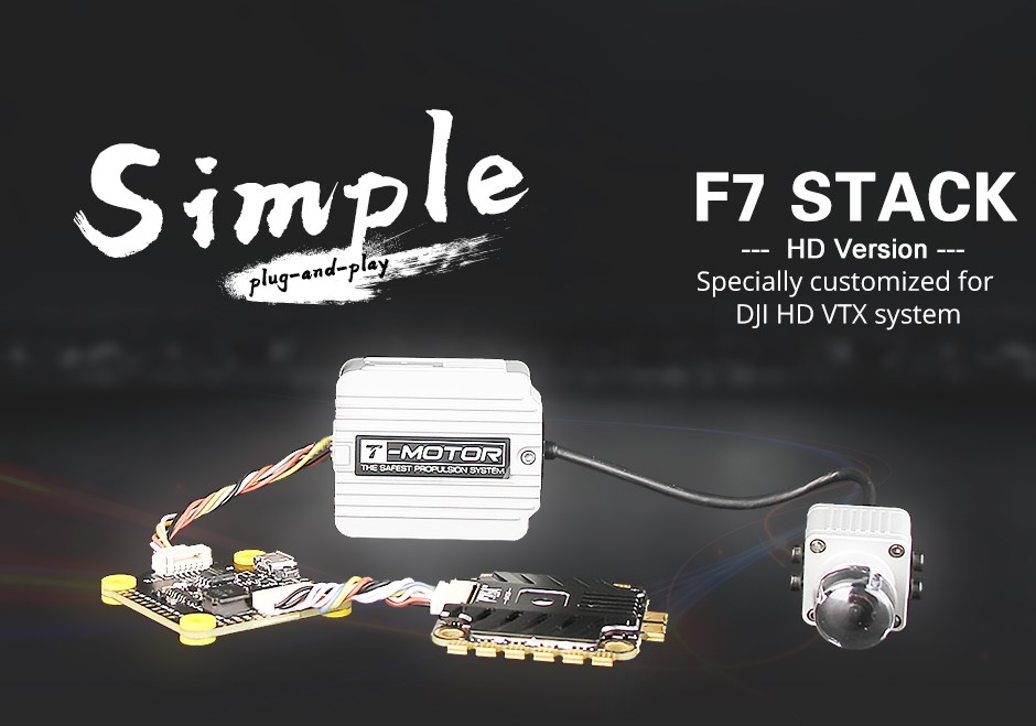 T-Motor F55A PRO II + F7 HD Stack