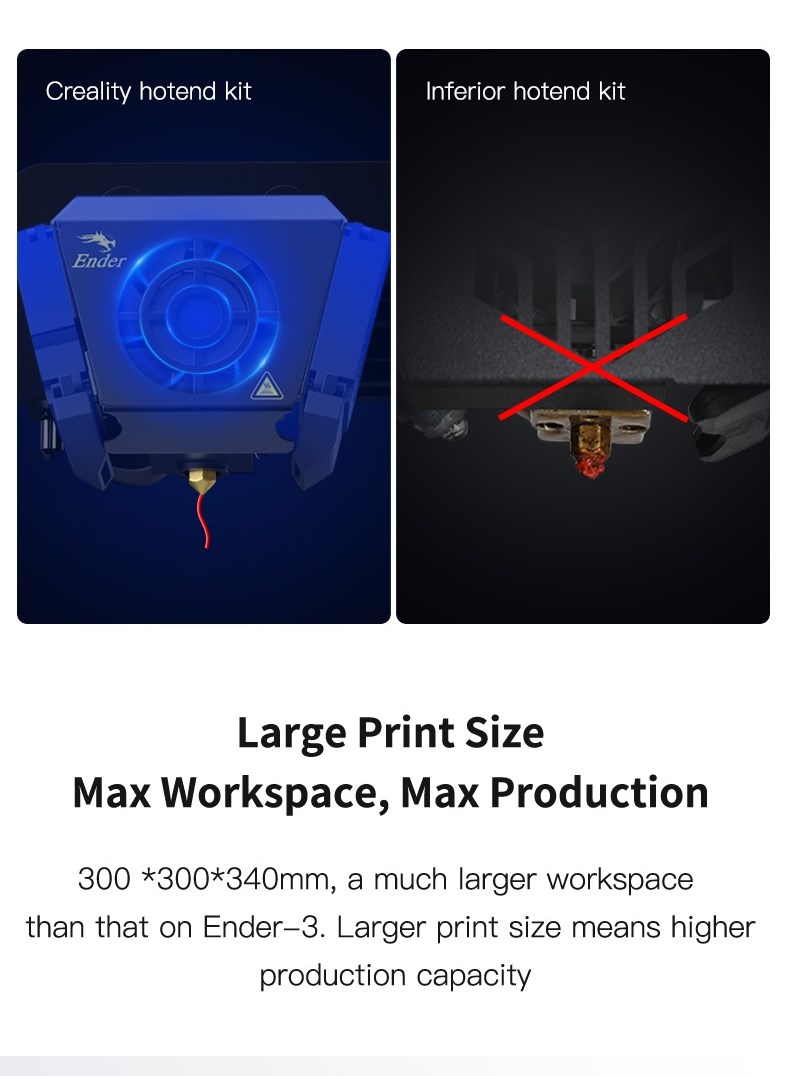 Creality Ender-3 Max - 3D-skrivare