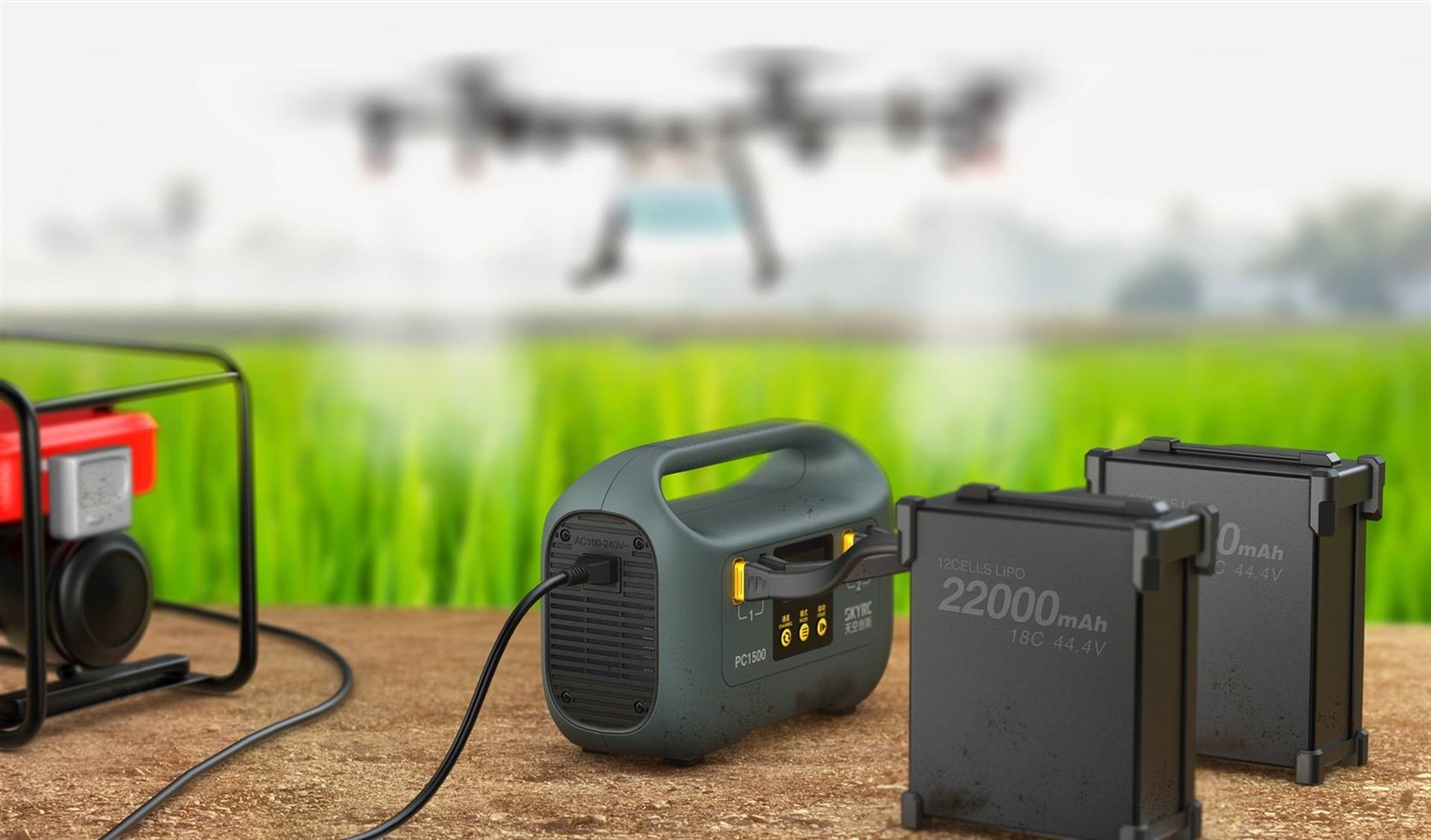 SkyRC PC1500 Dual 220V laddare 1500W
