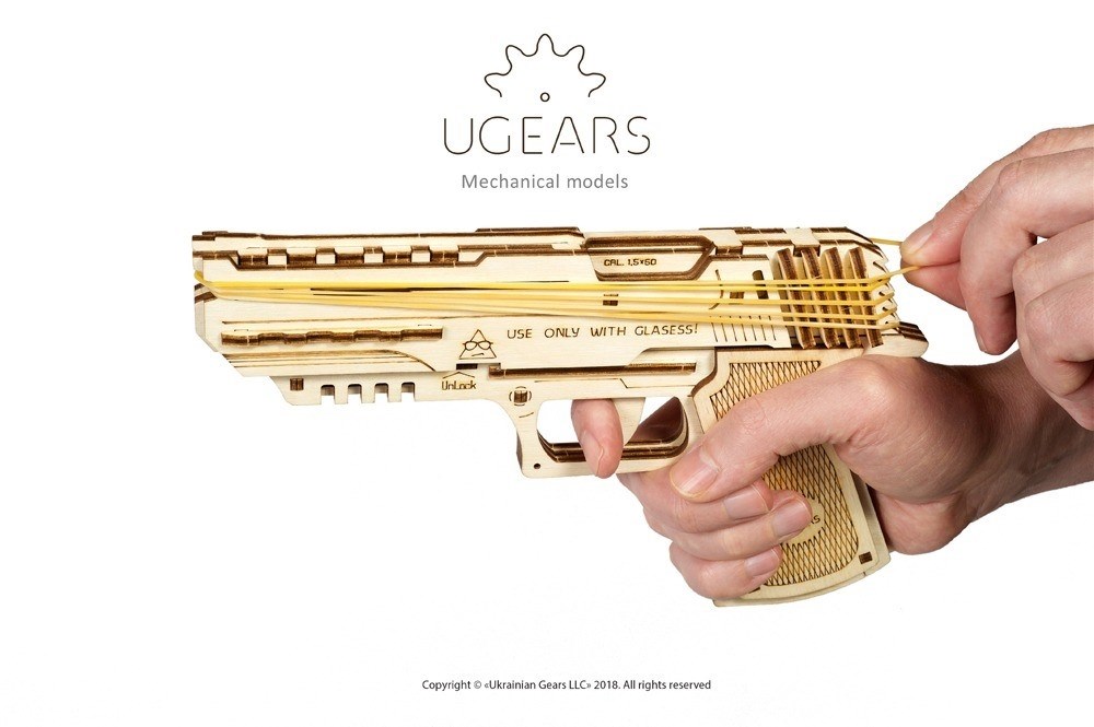 Ugears Wolf-01 pistol