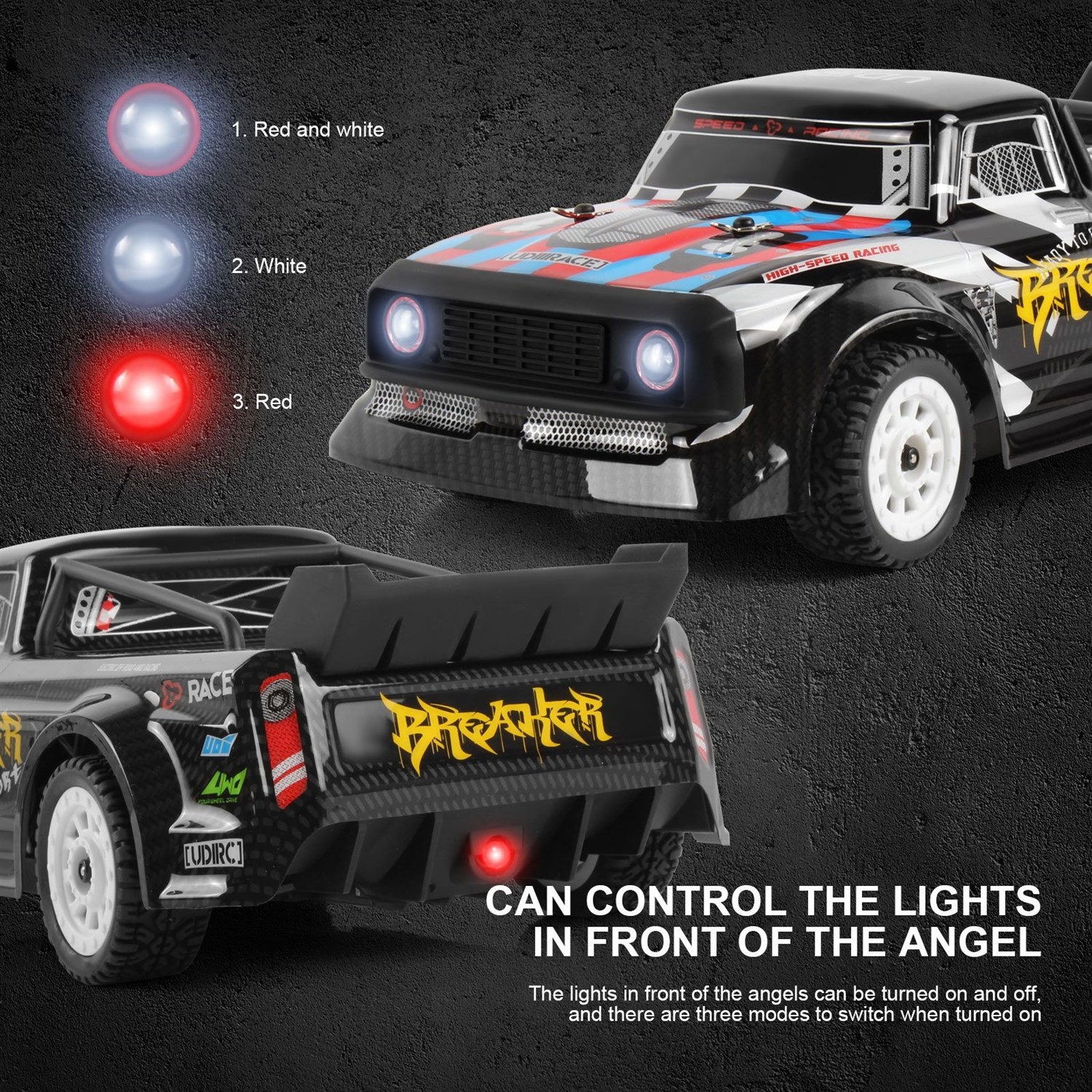 UDI Breaker Speed / Drift - Gyro 4WD 1:16