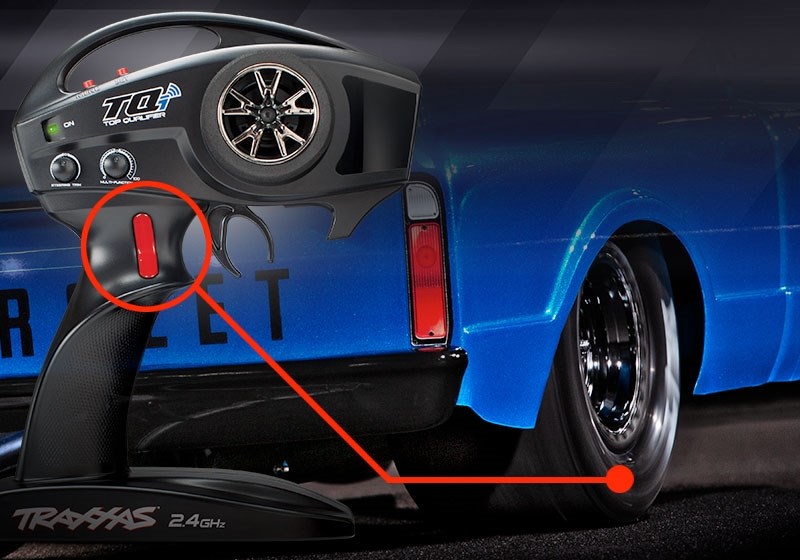 Traxxas Drag Slash Chevy C10 2WD 1/10 RTR - Svart