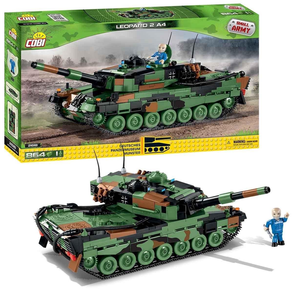 Cobi Leopard 2 A4 stridsvagnar