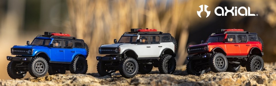 Axial SCX24 Ford Bronco Crawler 4WD Bl