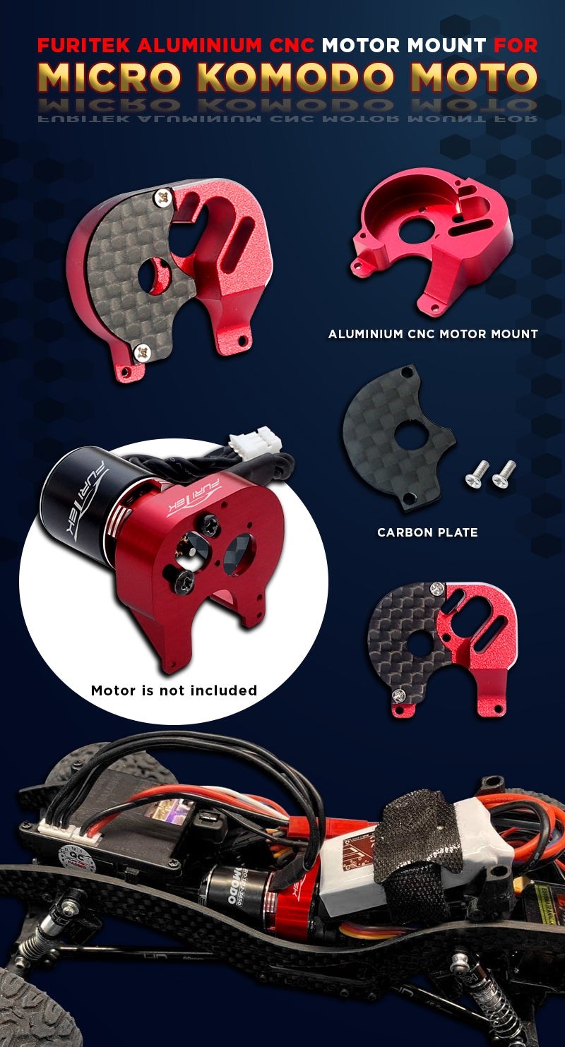 Furitek Aluminium CNC Motorfste Micro Komodo