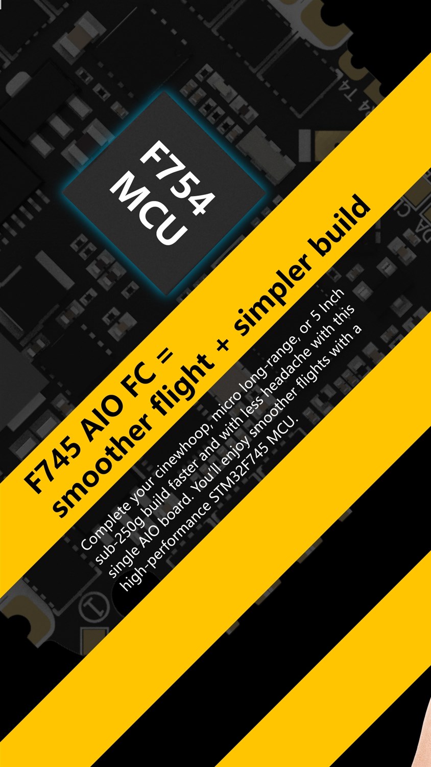 SpeedyBee F745 35A 3-6S BLS 25.5x25.5 AIO FC