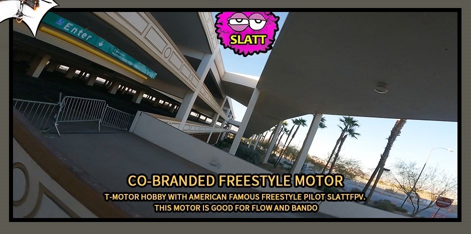 T-Motor 2306.3 1700KV Slattfpv Motor Pink