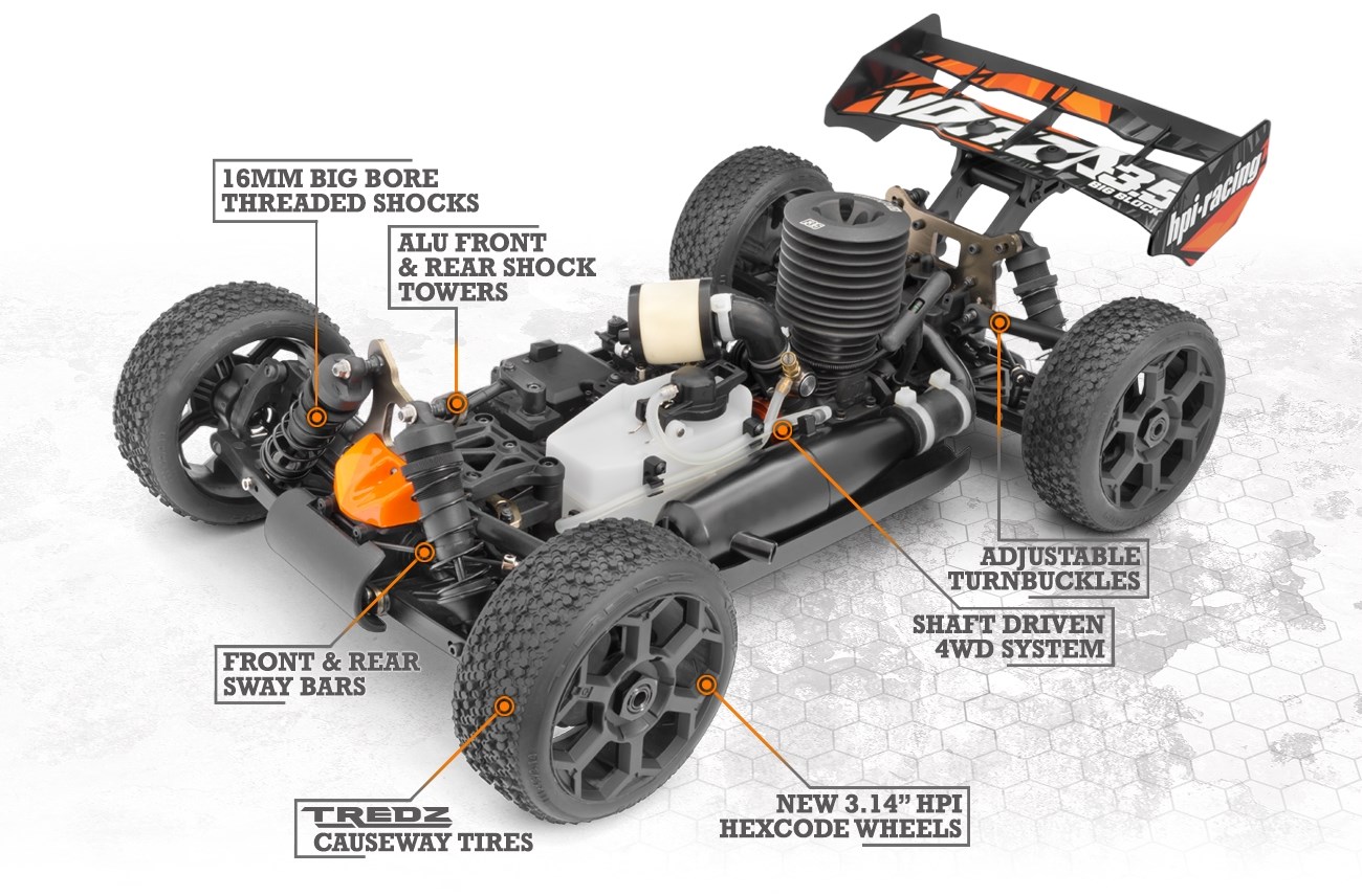 HPI Vorza Buggy Nitro RTR