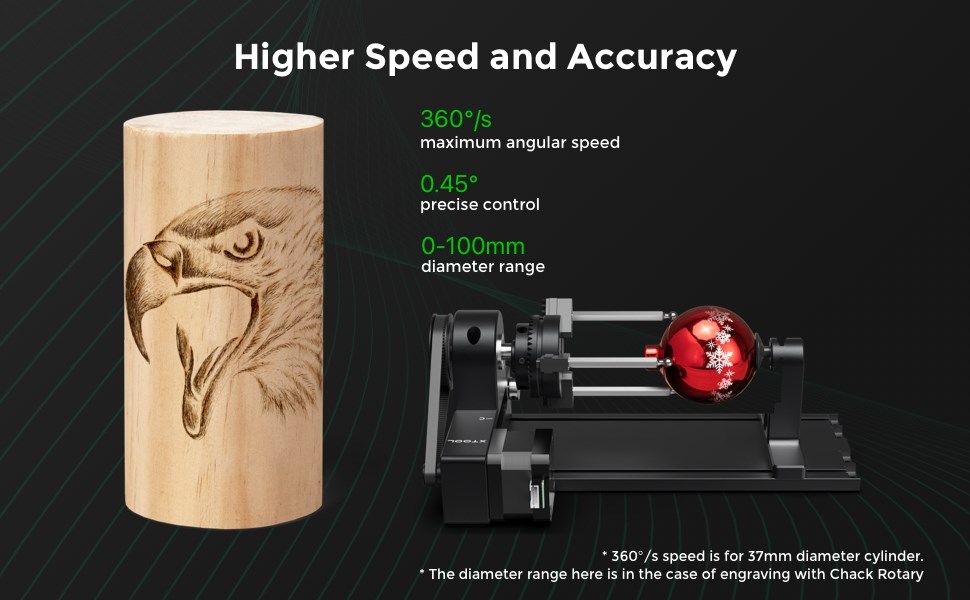 xTool D/S/P/F Rotary Attachment 2 Pro - RA2 Pro