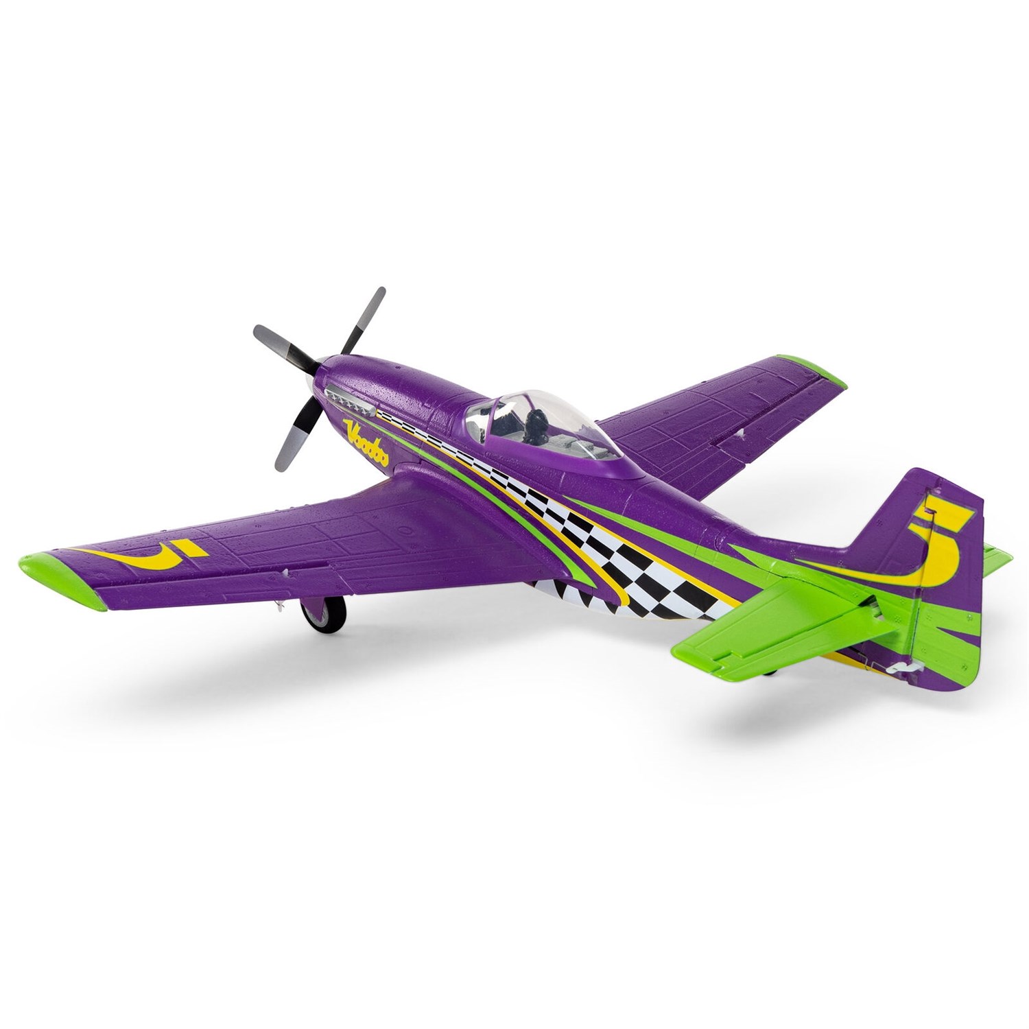 E-Flite UMX P-51 Voodoo 493mm BNF m/AS3X & SAF
