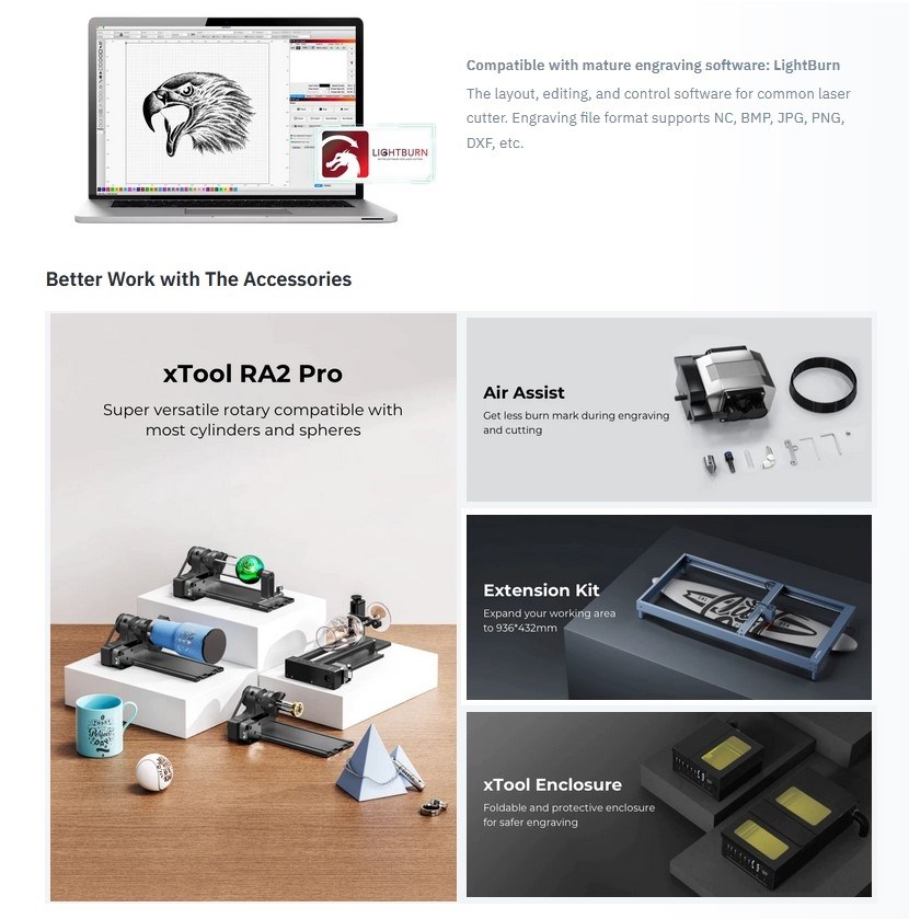 xTool D1 PRO 20W - Gravyr & skrmaskin