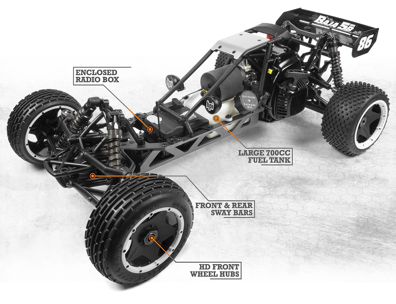 HPI Baja 5B Gas SBK 2WD KIT