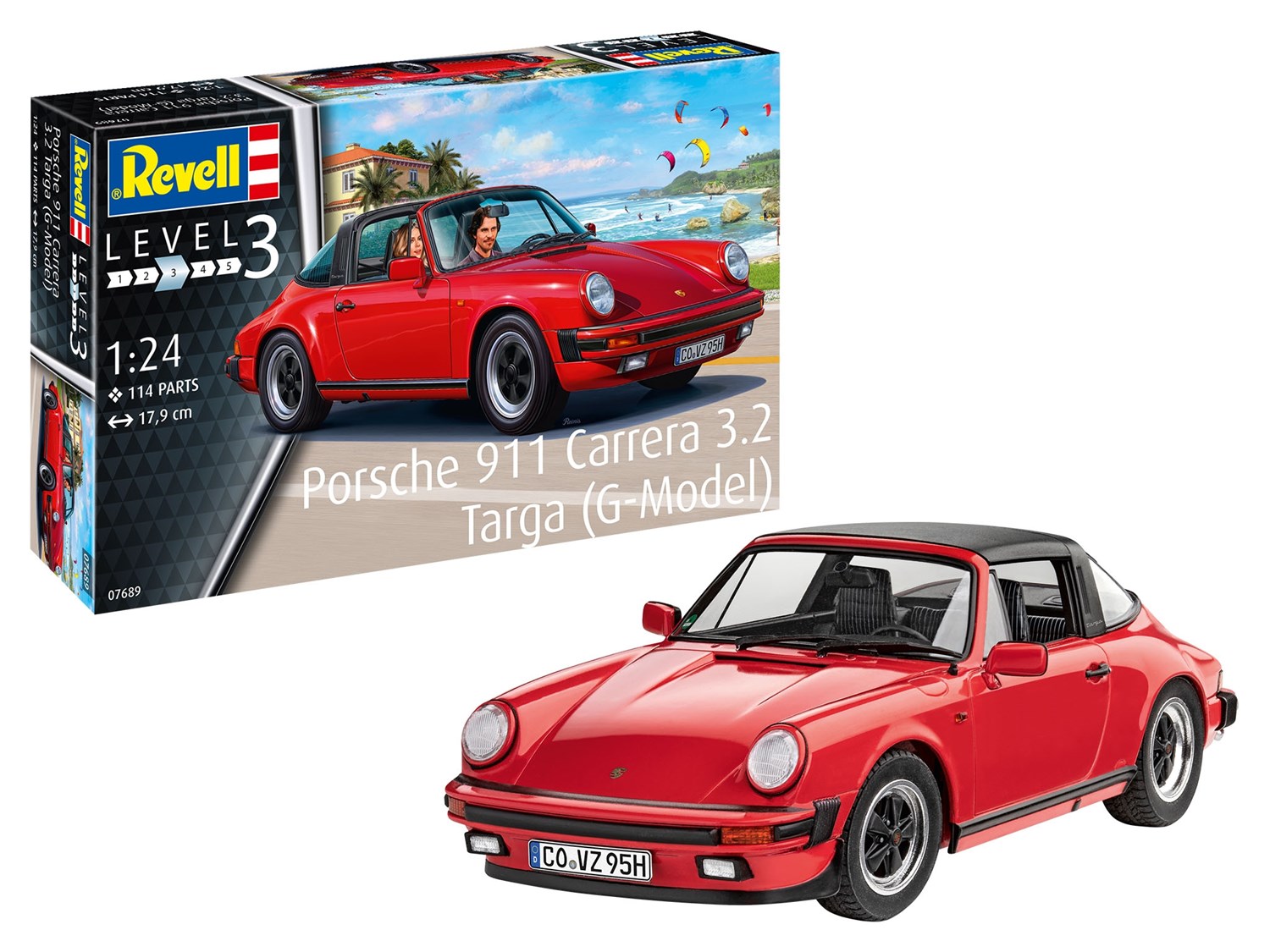 Revell 1:24 - Porsche 911 Targa G-modell