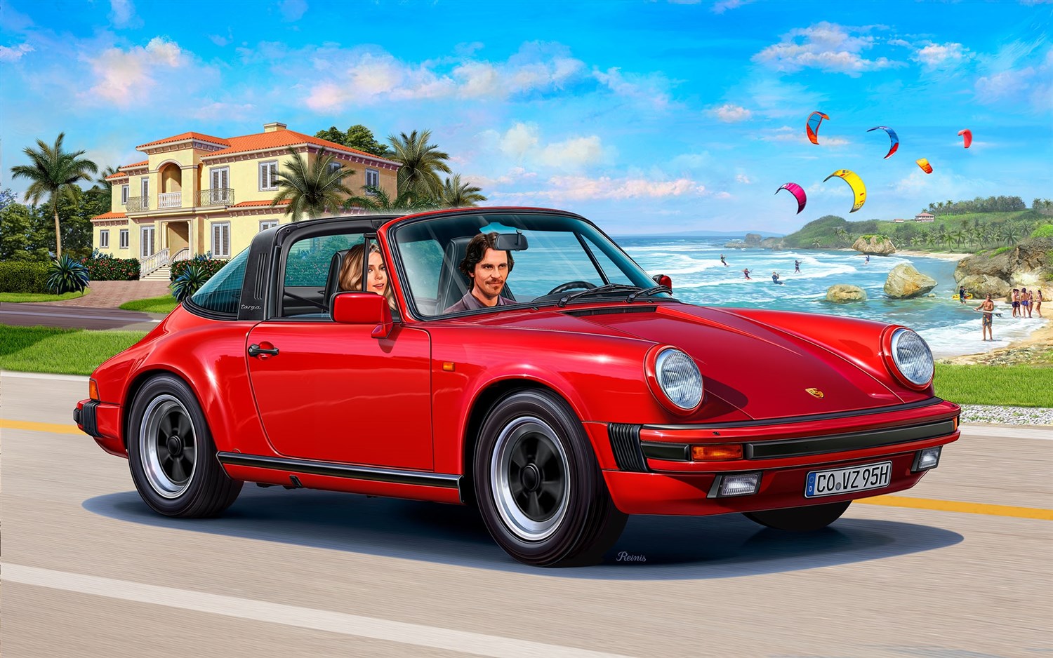 Revell 1:24 - Porsche 911 Targa G-modell