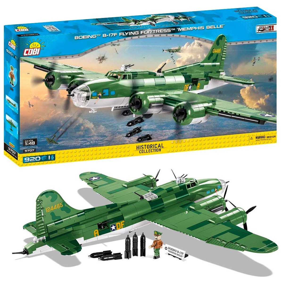Cobi Boeing B-17F Memphis Belle