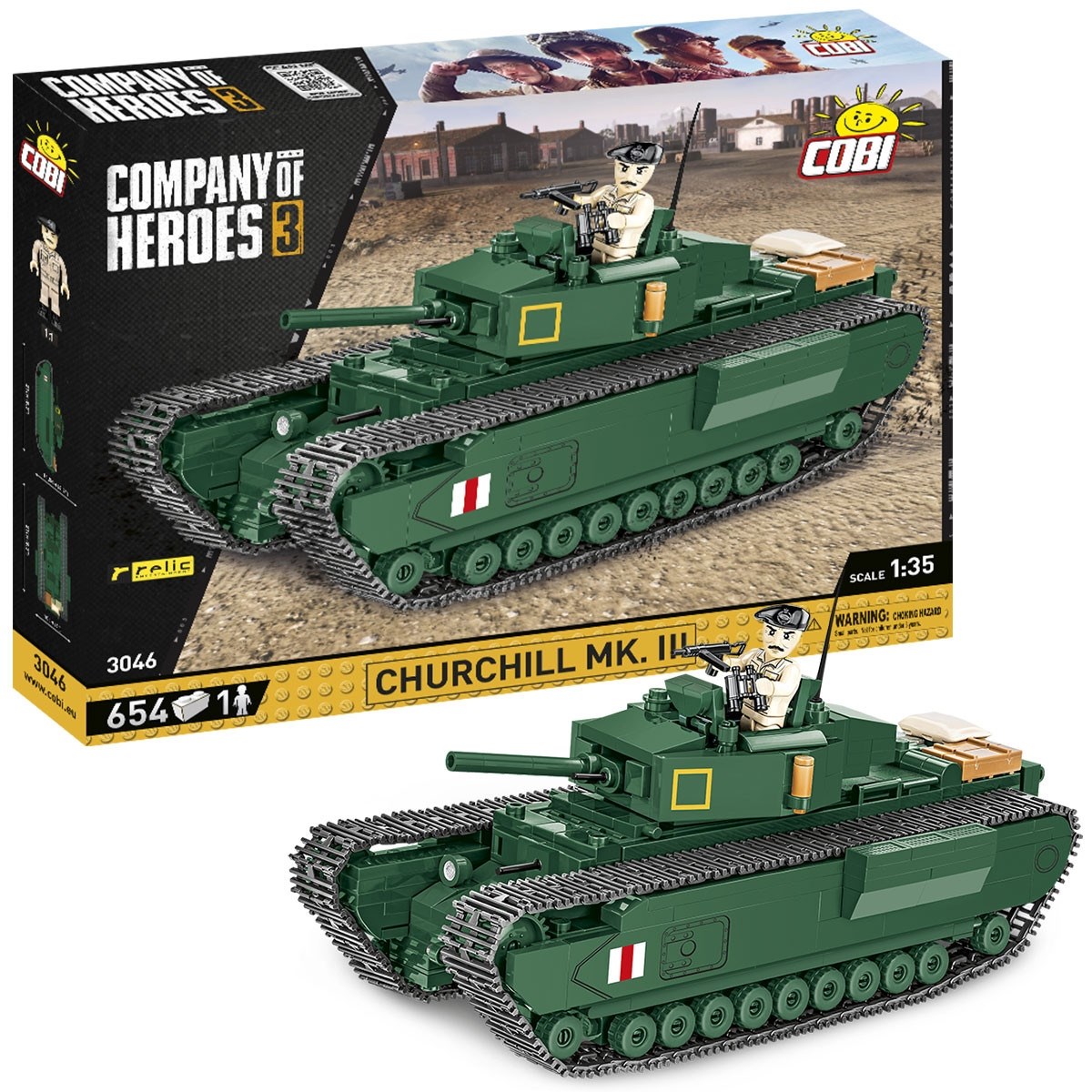 Cobi Churchill MK. III Tankar