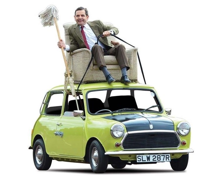 Scalextric Mr Bean Mini - G�r det sj�lv