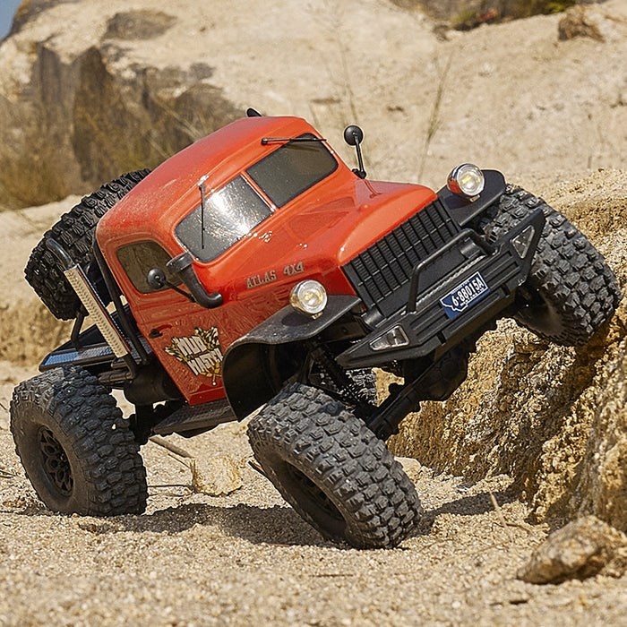 Roc Hobby Atlas 1/10 4x4 Crawler RTR Orange
