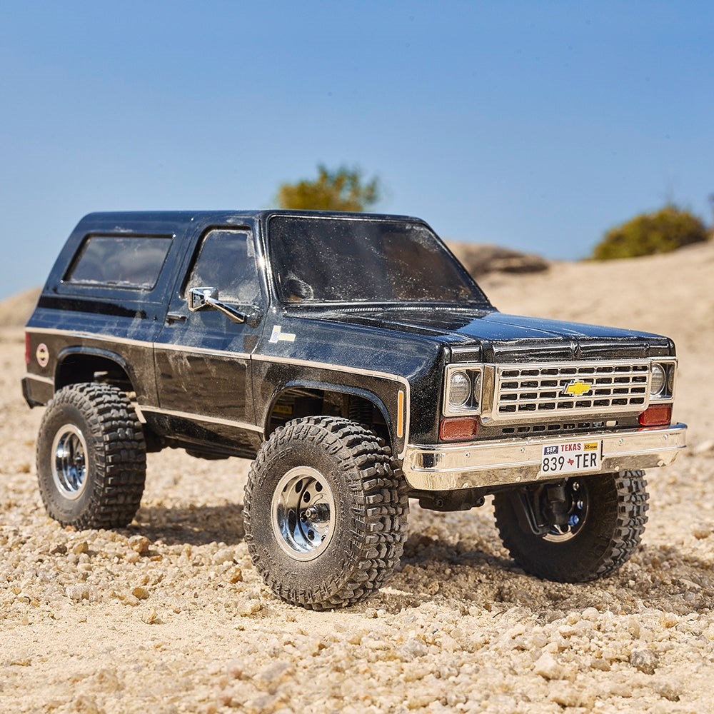 FMS Chevrolet K5 1/24 4x4 Crawler RTR Svart