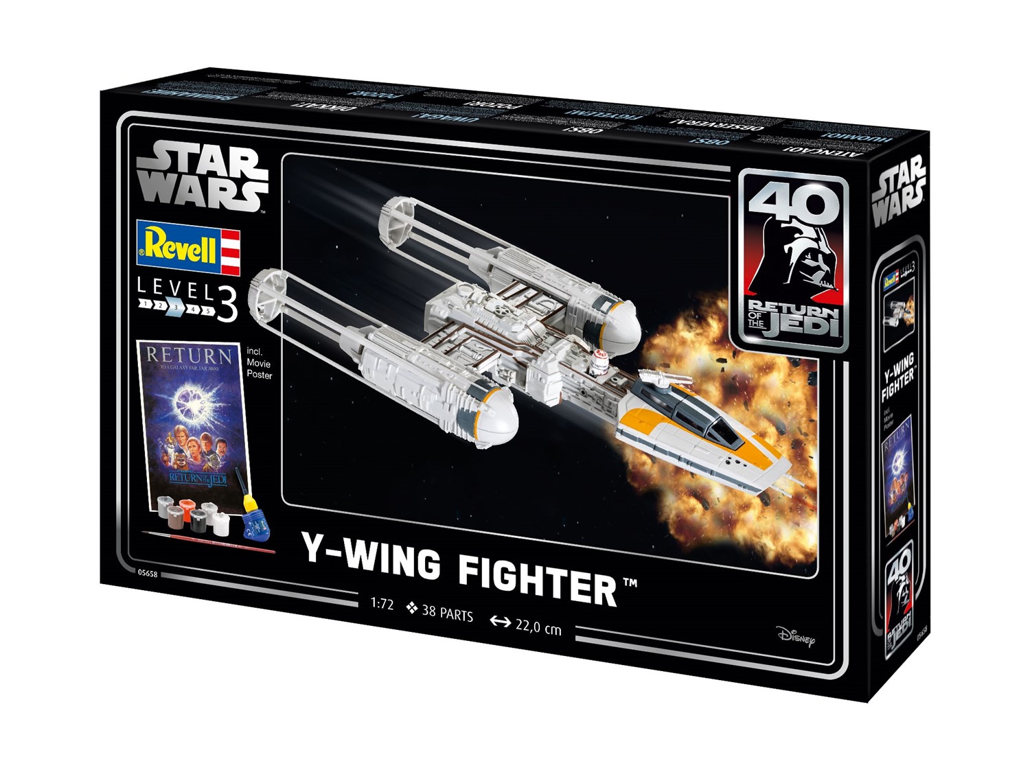 Revell 1:72 - Star Wars Y Wing Fighter