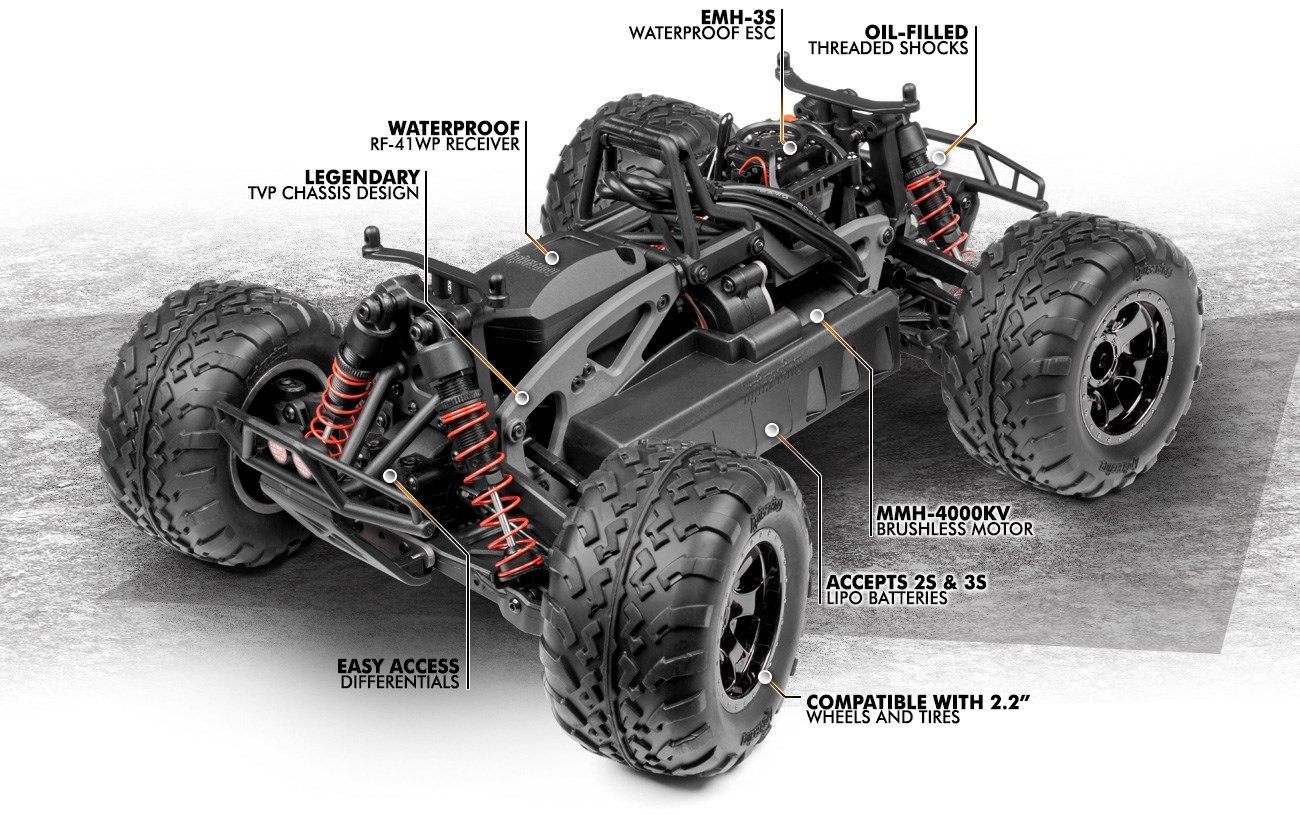 HPI Savage XS Flux Chevrolet El Camino SS 2.4GHz