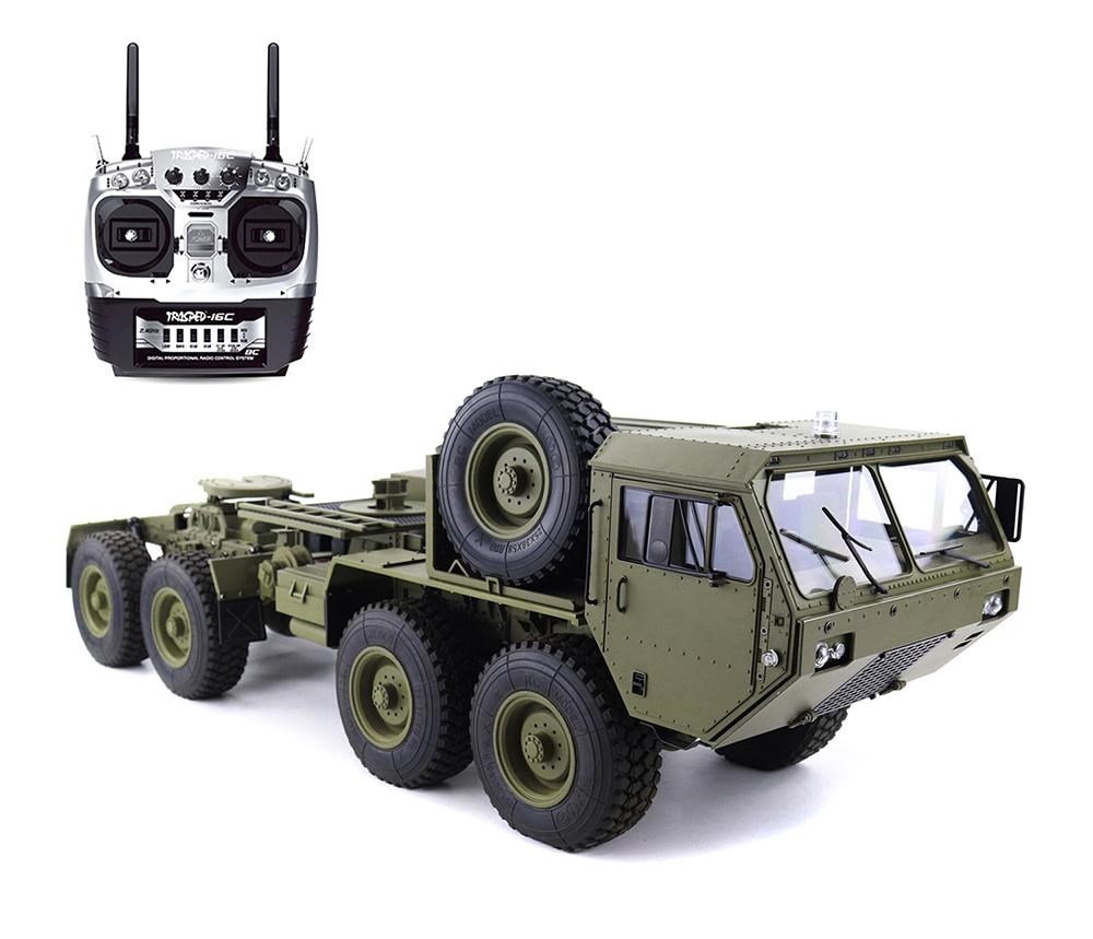 HG Militr Truck 8x8 RTR - Army Green