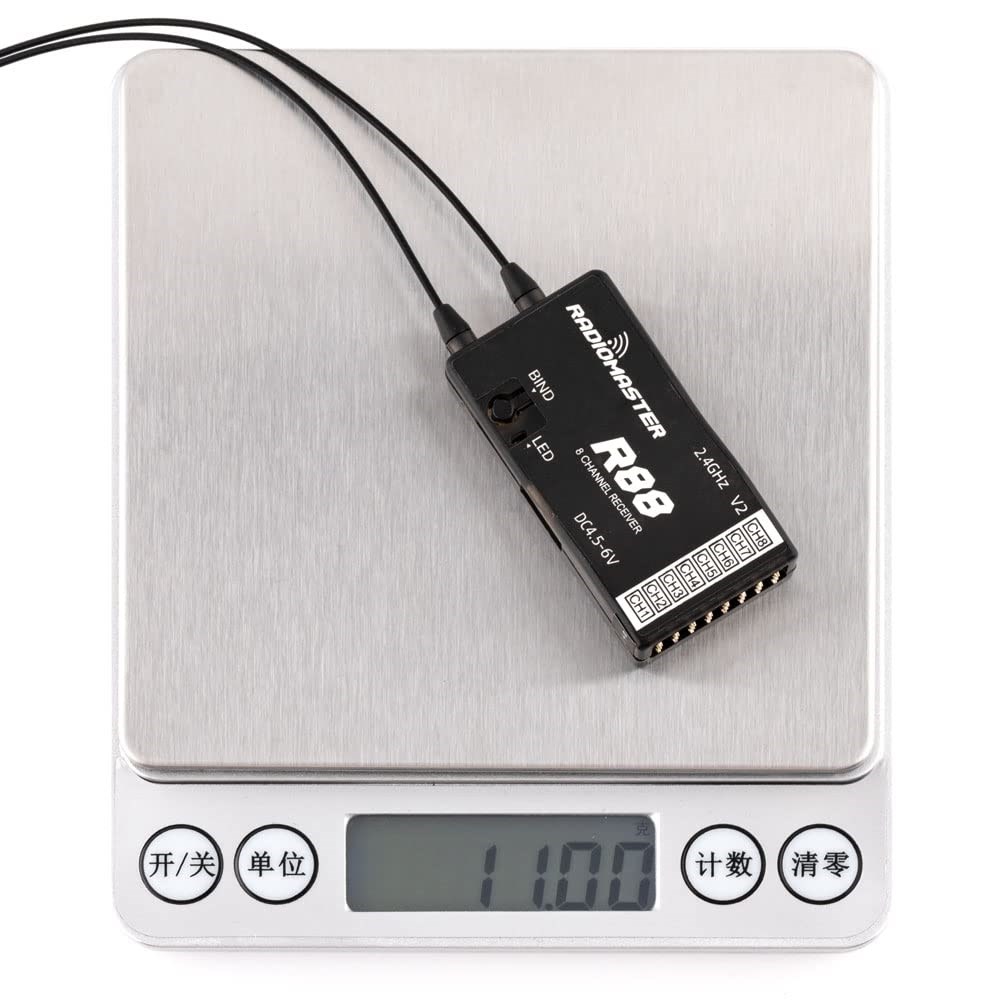 Radiomaster D16v1 R88 8ch PWM/SBUS-mottagare LBT