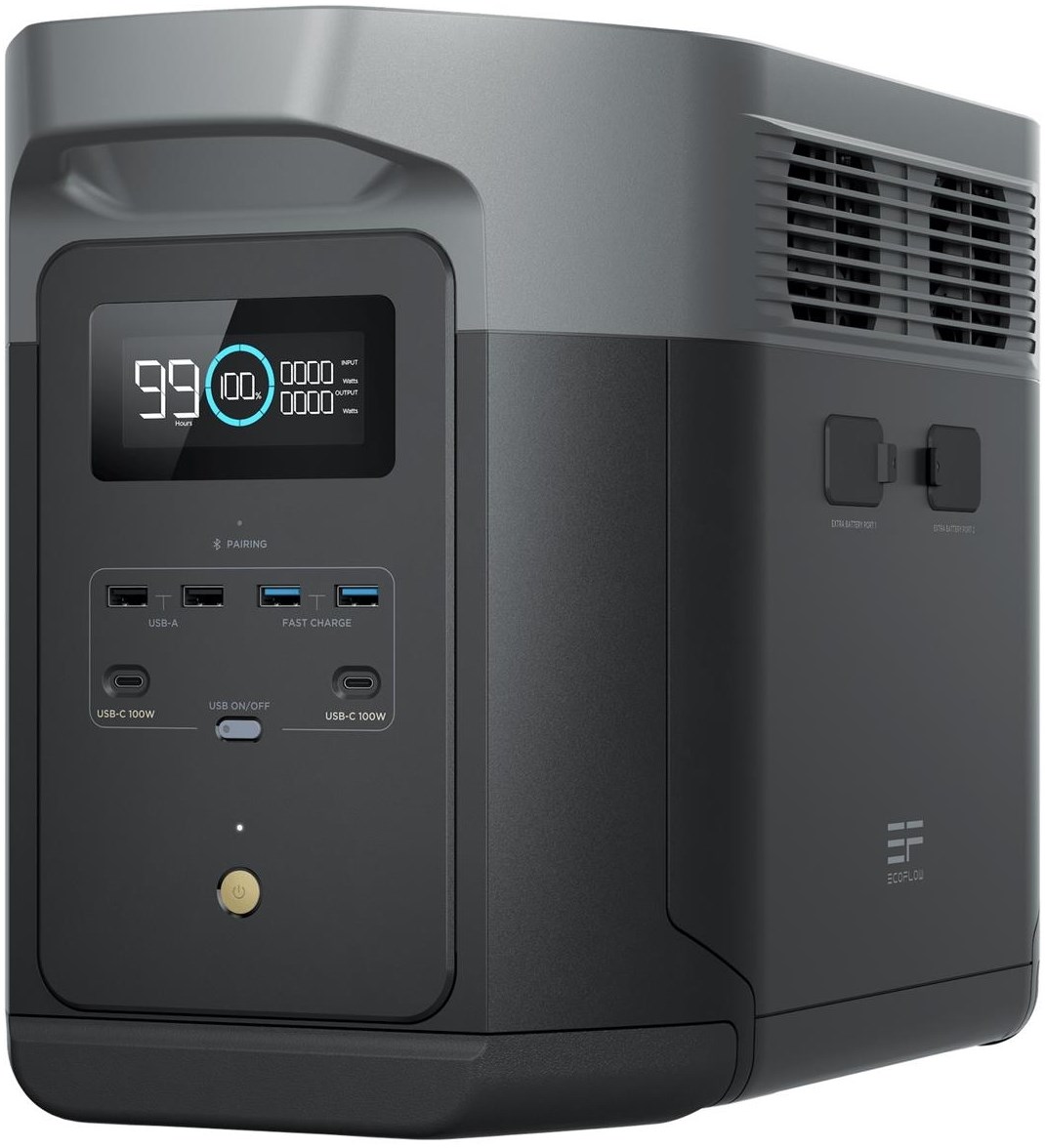 EcoFlow Delta 2 Max 2048Wh kraftverk