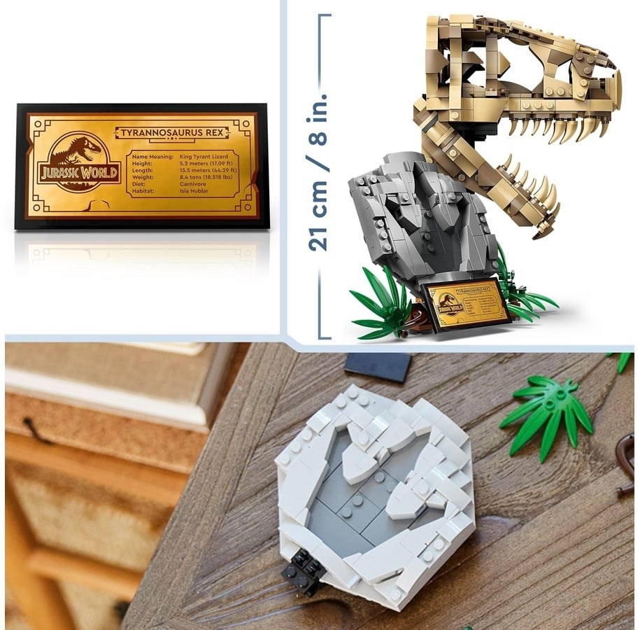 LEGO Jurrasic World - T-Rex Skull