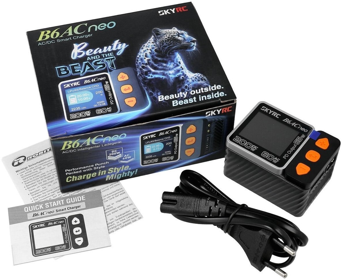 SkyRC B6AC Neo 200WDC/60WAC PD3.0 / XT60