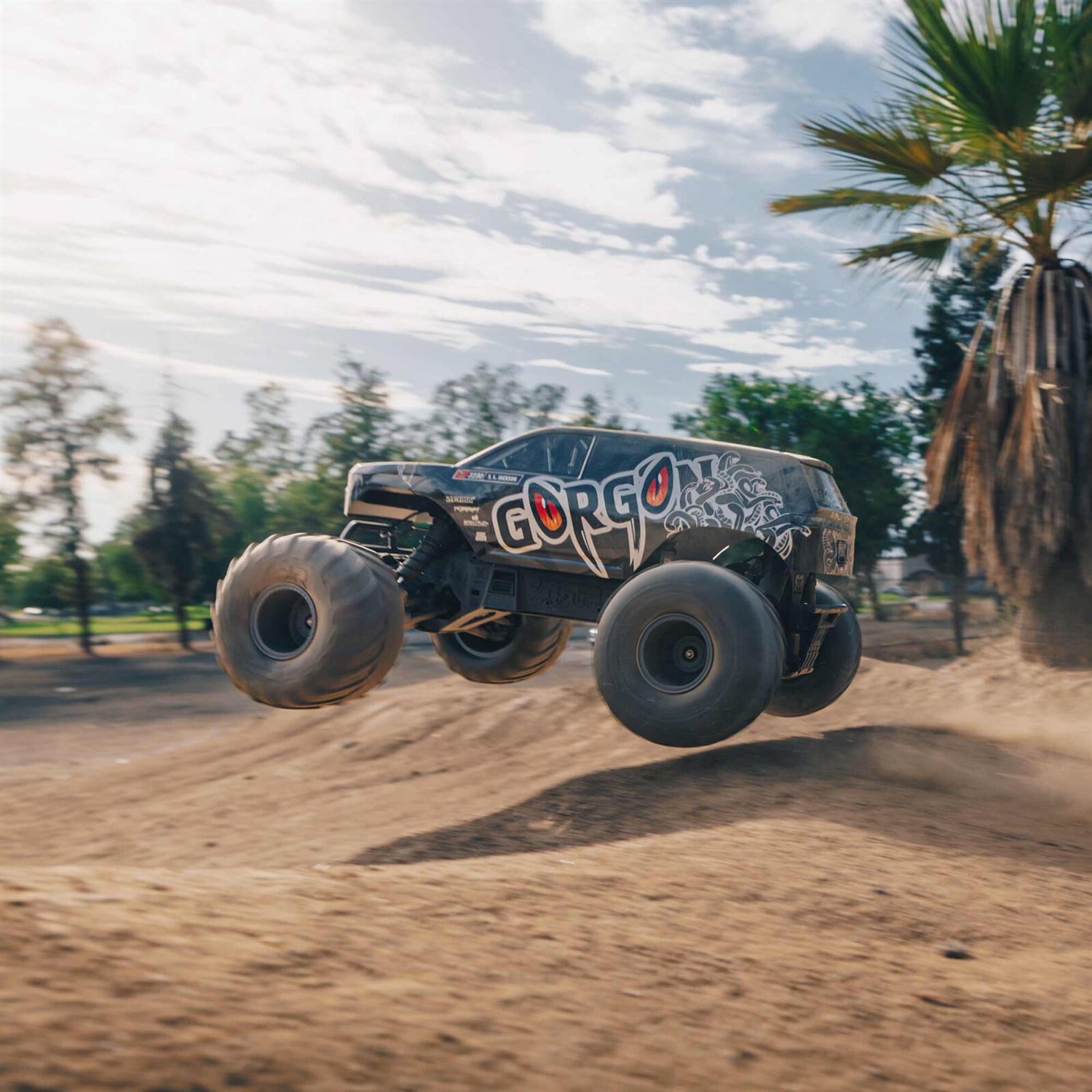 ARRMA Gorgon Mega 2WD Svart - RTA-kit