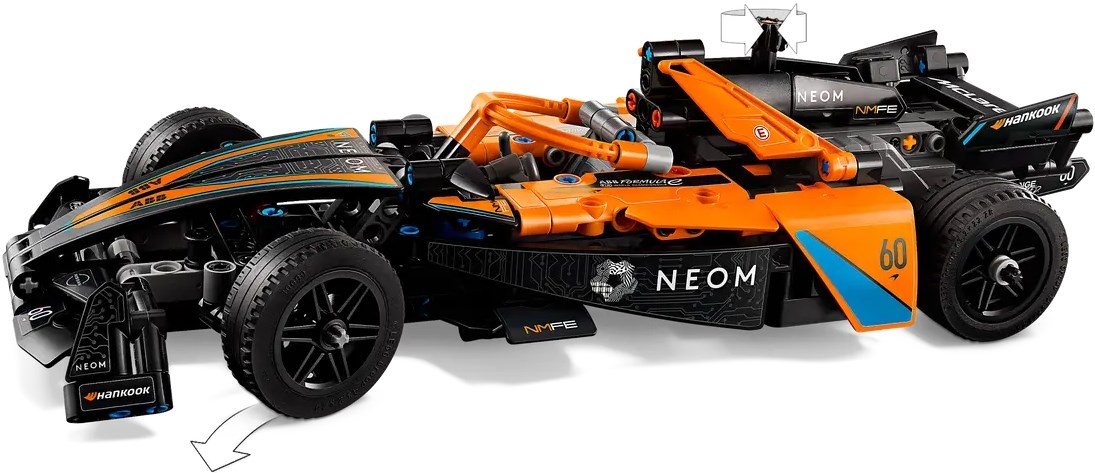 LEGO NEOM McLaren Formel E racerbil