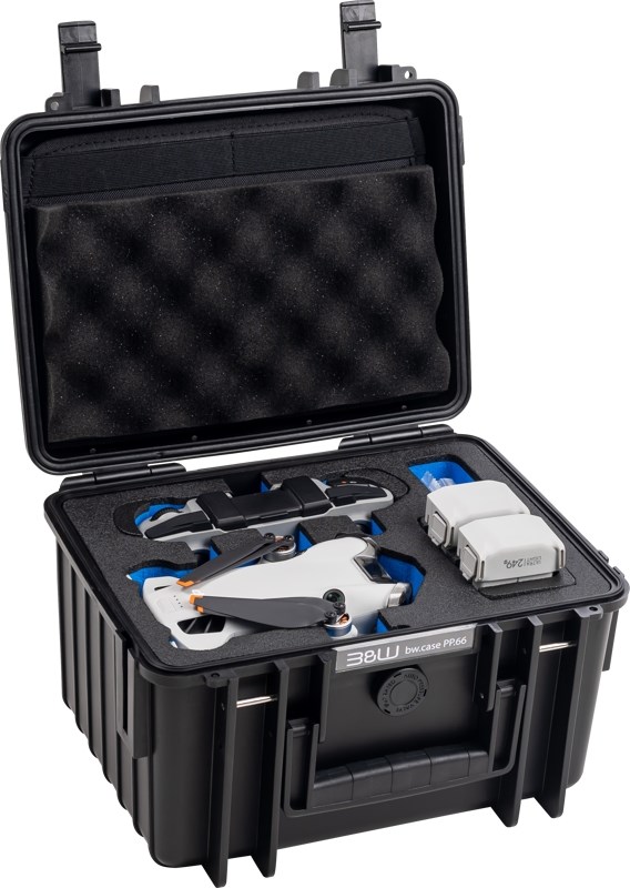 Hrt fodral fr DJI Mini 3/4 Pro - Svart
