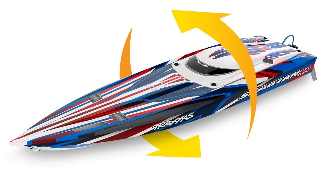 Traxxas Spartan-SR TSM 2.4GHz Rd