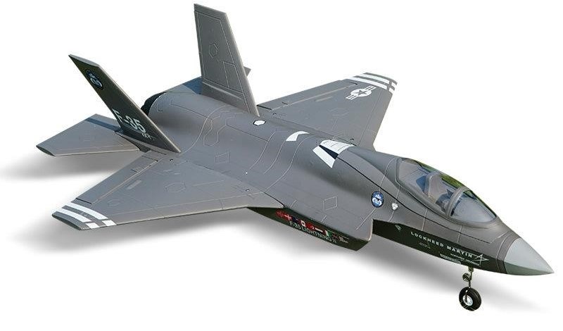 FMS F-35 V2 64mm EDF PNP - Grön
