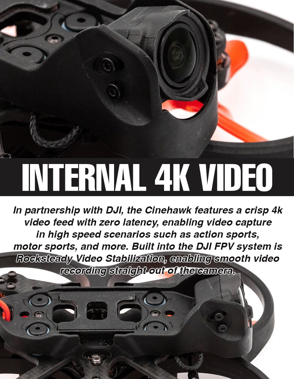 EMAX Cinehawk Mini O3 2.5 tum 4S FPV BNF ELRS
