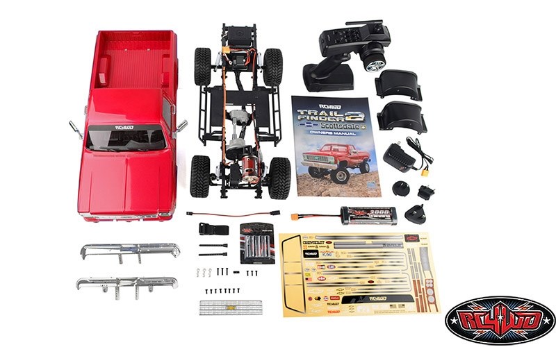 RC4WD Trail Finder 2 RTR m/Chevrolet K10 Svart
